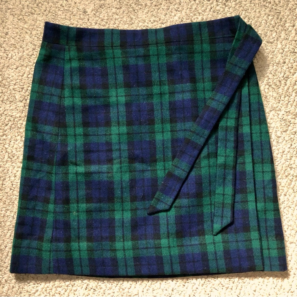 Tartan Wrap Skirt